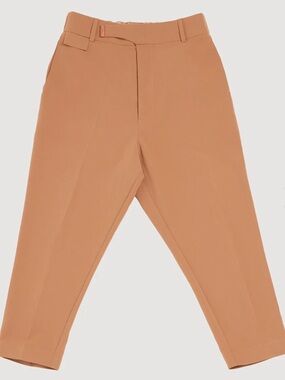 Men's Tailored Chinos in Camel Tan